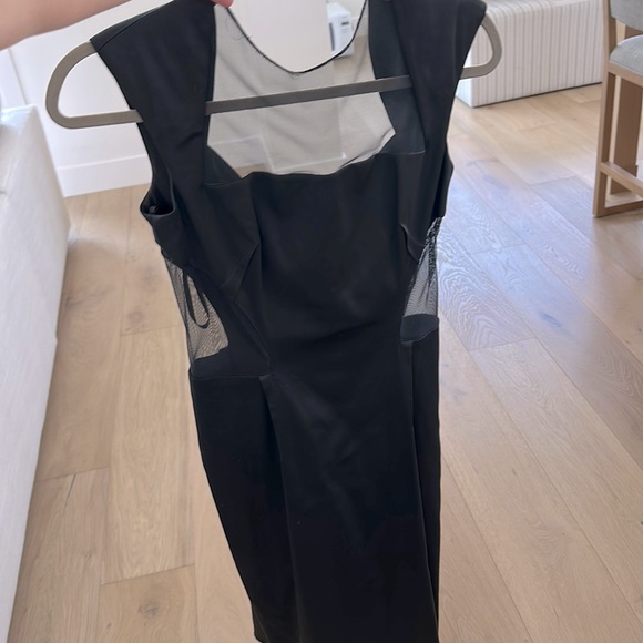 Jill Stuart black dress with sexy sheer parts at top and sides. - Picture 1 of 3